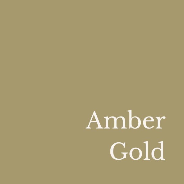 Infografik in einem hellen Goldton und dem Schriftzug: Amber Gold
