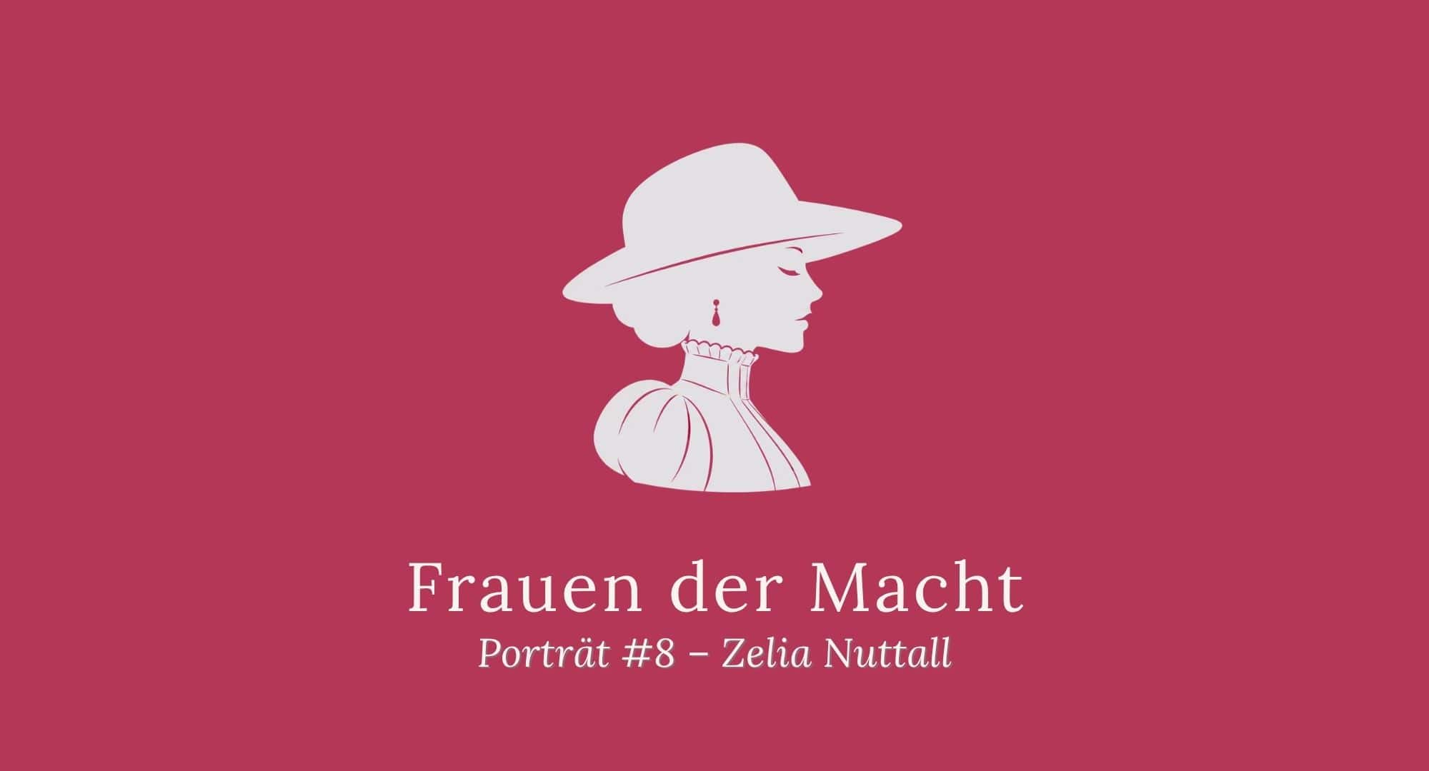 Seriencover Frauen der Macht Porträt #7 Wu Zetian –himbeerrotes Titelbild mit weiblicher Silhouette und Sonnenhut